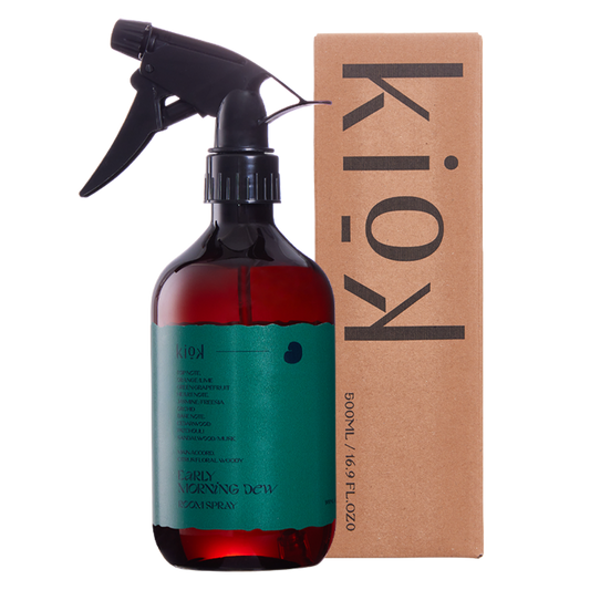 KiOK Gypsy Collection 
Room Spray
EARLY MORNING DEW