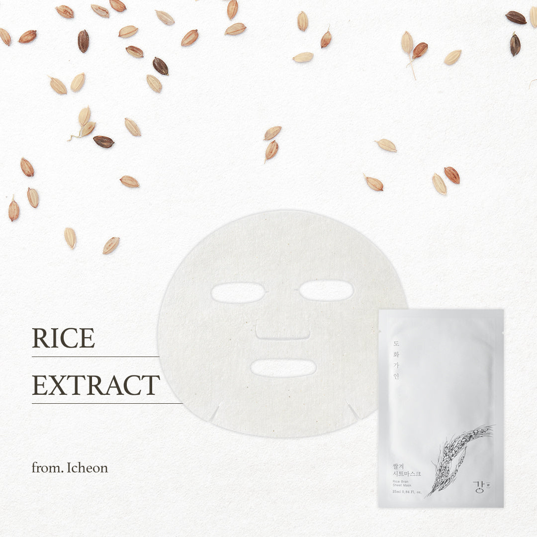 HOUSE OF DOHWA RICE BRAN SHEET MASK