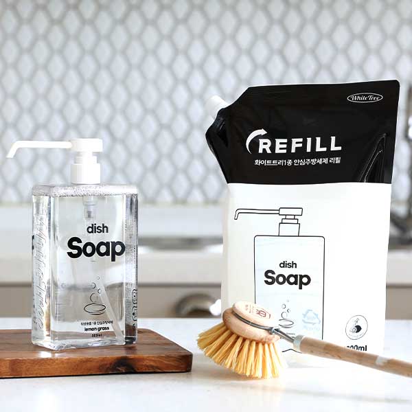 White Tree Dish Soap_ Refill