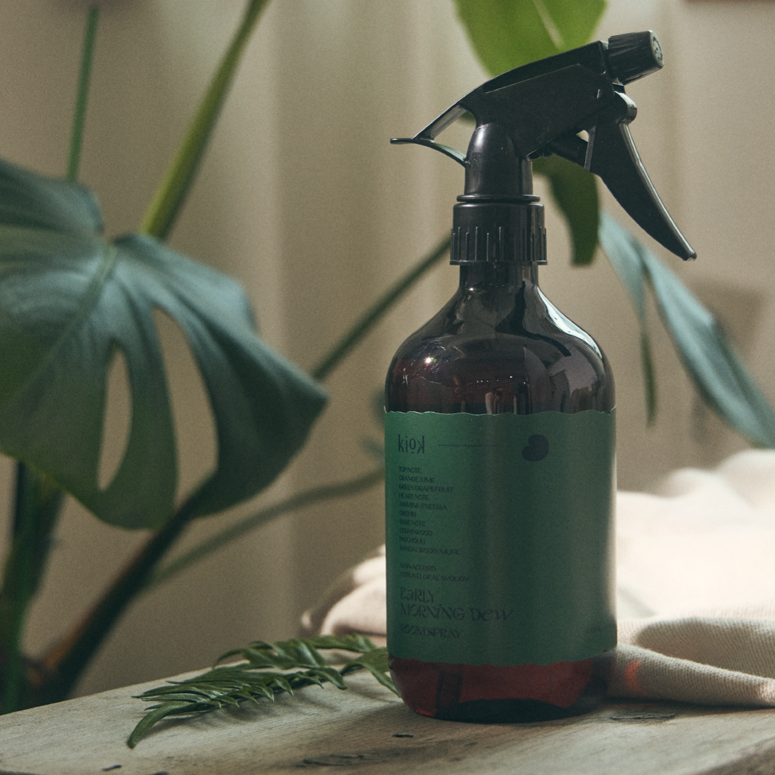 KiOK Gypsy Collection 
Room Spray
EARLY MORNING DEW