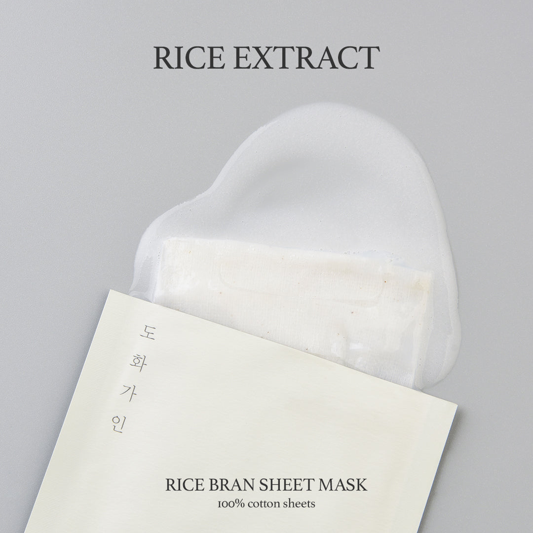 HOUSE OF DOHWA RICE BRAN SHEET MASK