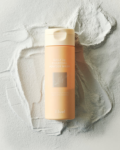 [illuel] Daily 1g Charcoal Powder wash