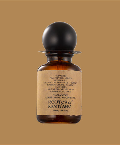 KiOK Gypsy Collection 
Eau De Perfume
ROUTES OF SANTIAGO