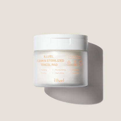 [illuel] Clean & Sterilized Tencel Pad